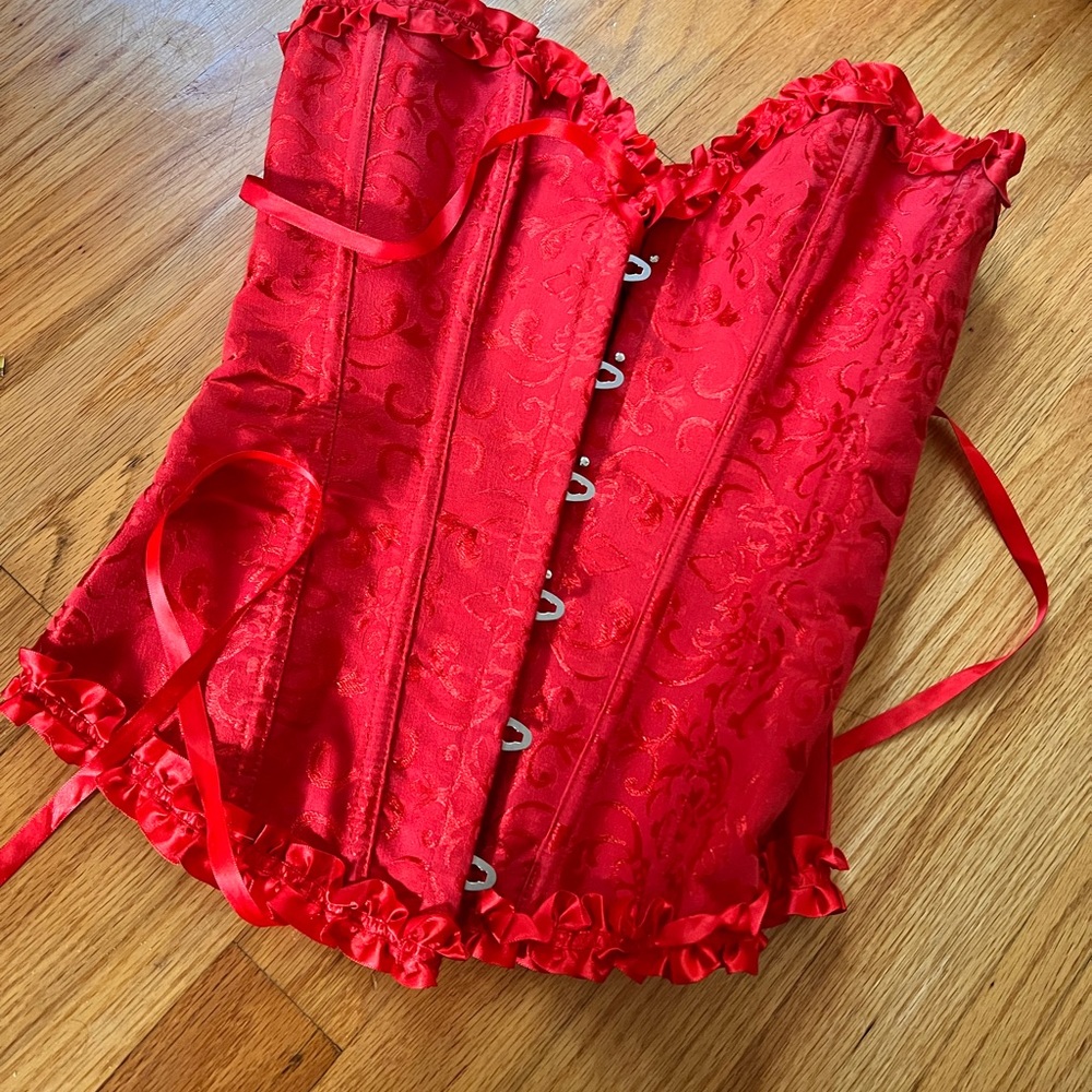 AdoreMe Red Corset